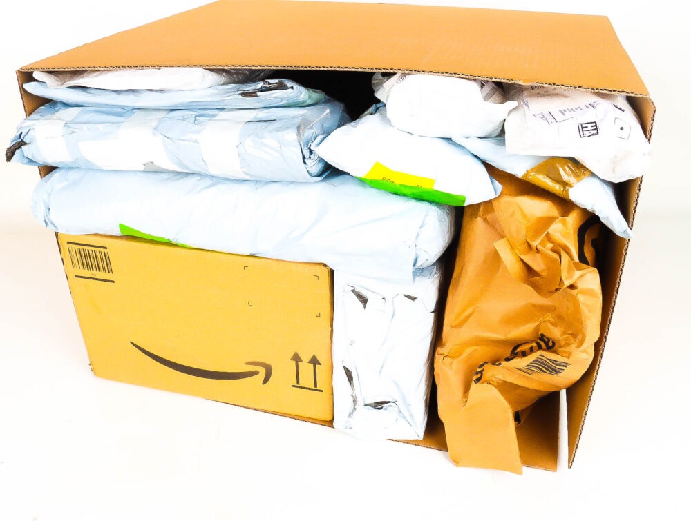 XL Mystery Box met Postpakketten