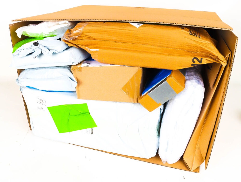 XL Mystery Box met Postpakketten