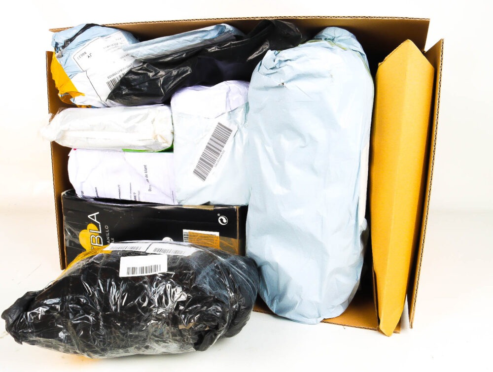 XL Mystery Box met Postpakketten
