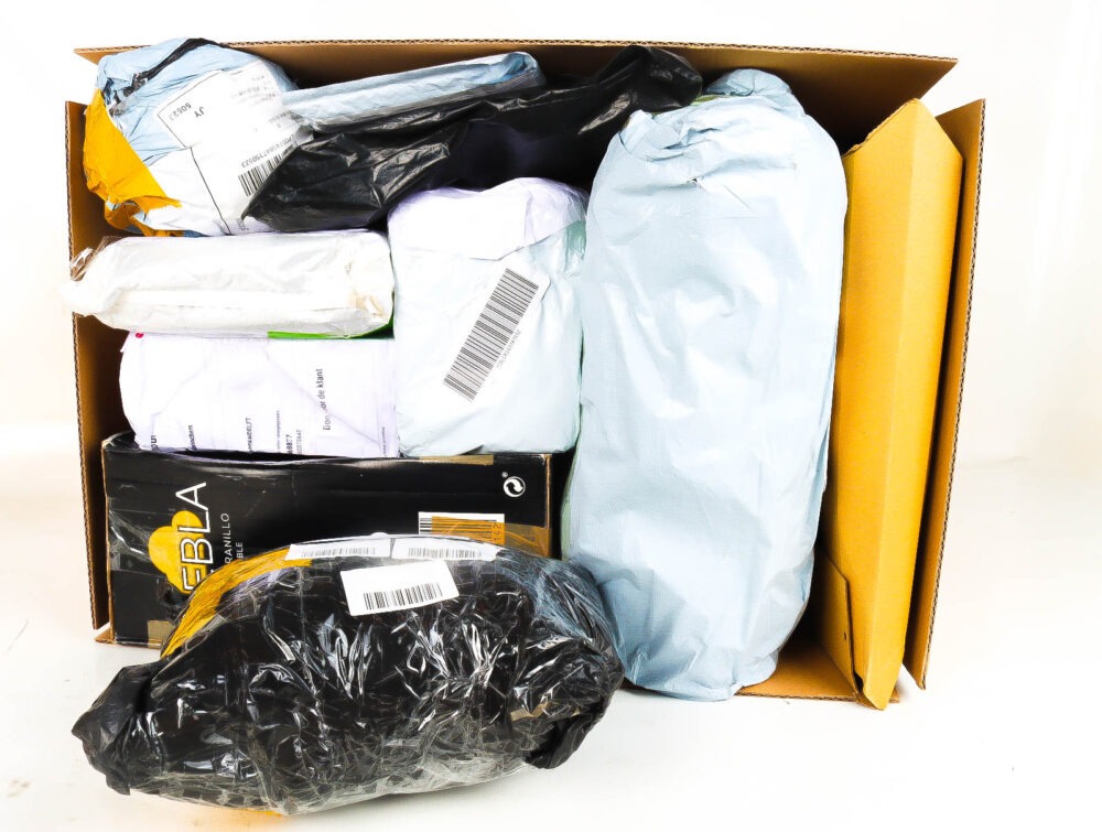 XL Mystery Box met Postpakketten