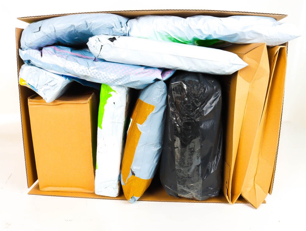 XL Mystery Box met Postpakketten