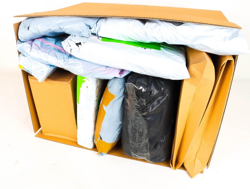 XL Mystery Box met Postpakketten