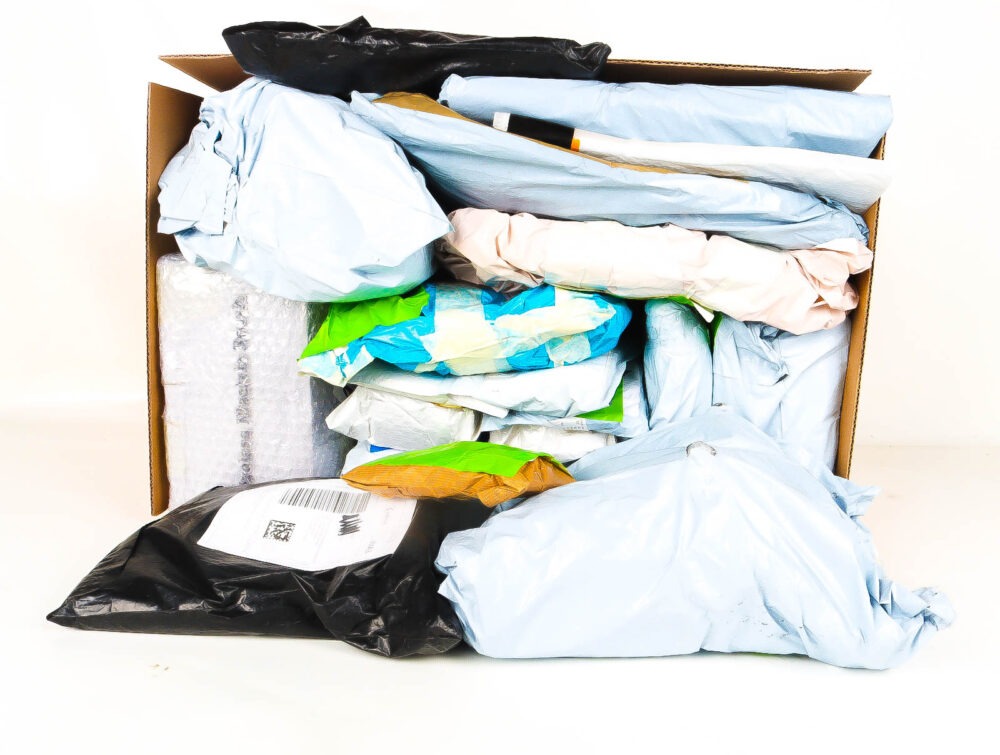 XL Doos met Verloren & Retour Postpakketten