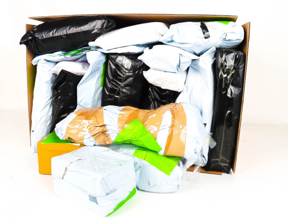 XL Doos met Verloren & Retour Postpakketten