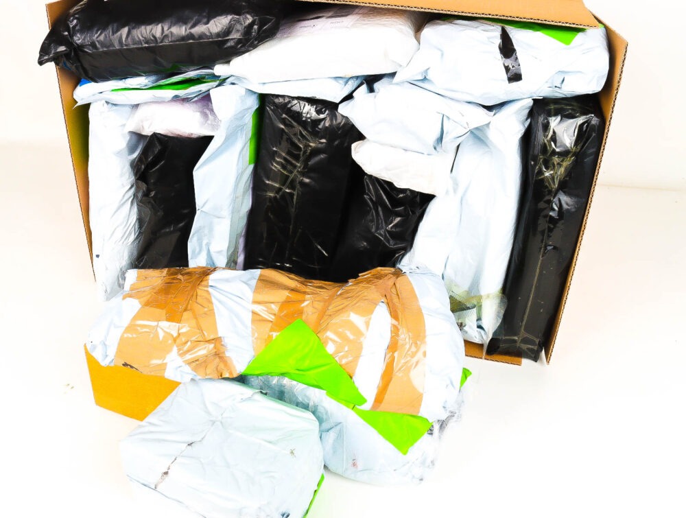 XL Doos met Verloren & Retour Postpakketten