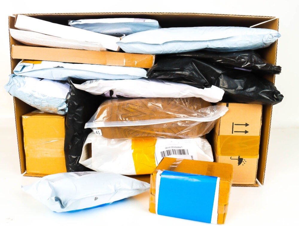 XL Doos met Verloren & Retour Postpakketten
