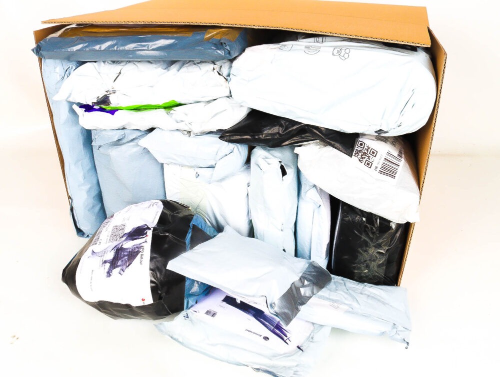 XL Doos met Verloren & Retour Postpakketten