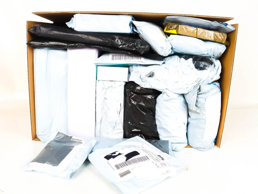 XL Doos met Verloren & Retour Postpakketten