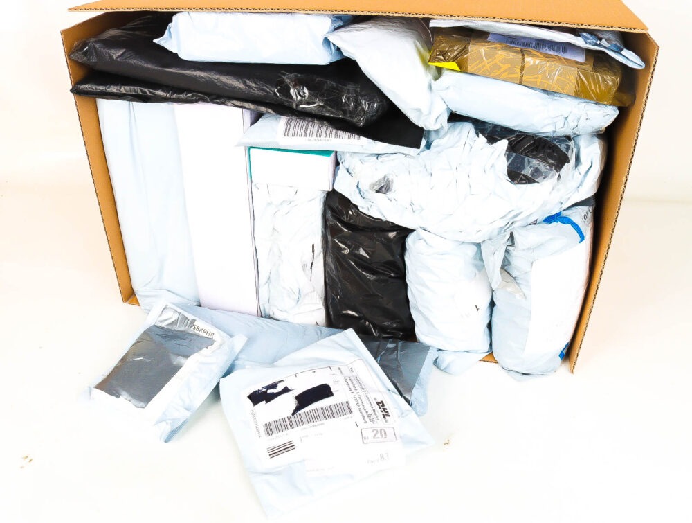 XL Doos met Verloren & Retour Postpakketten