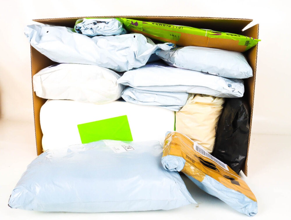 XL Doos met Verloren & Retour Postpakketten