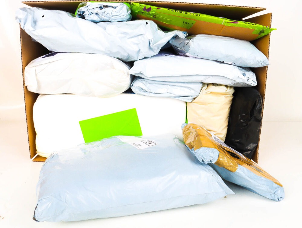XL Doos met Verloren & Retour Postpakketten
