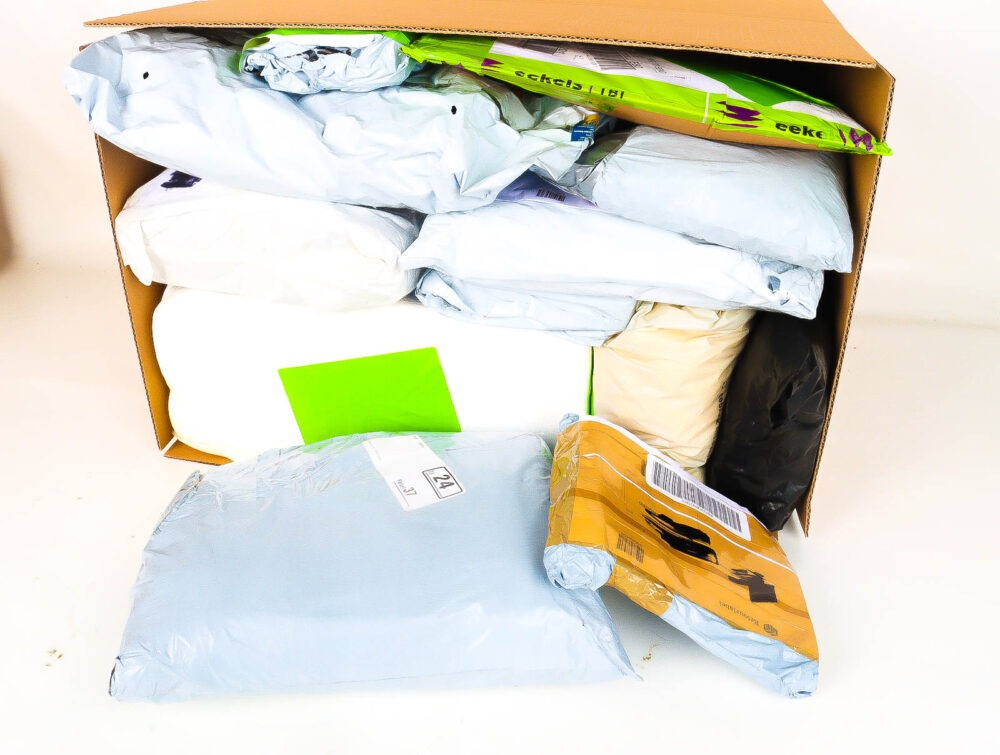 XL Doos met Verloren & Retour Postpakketten