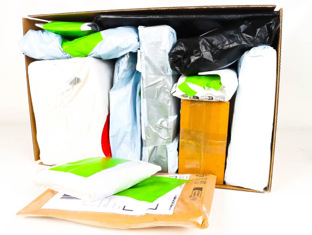 XL Doos met Verloren & Retour Postpakketten