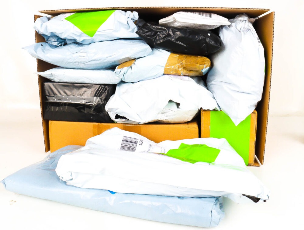 XL Doos met Verloren & Retour Postpakketten