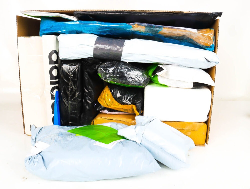 XL Doos met Verloren & Retour Postpakketten