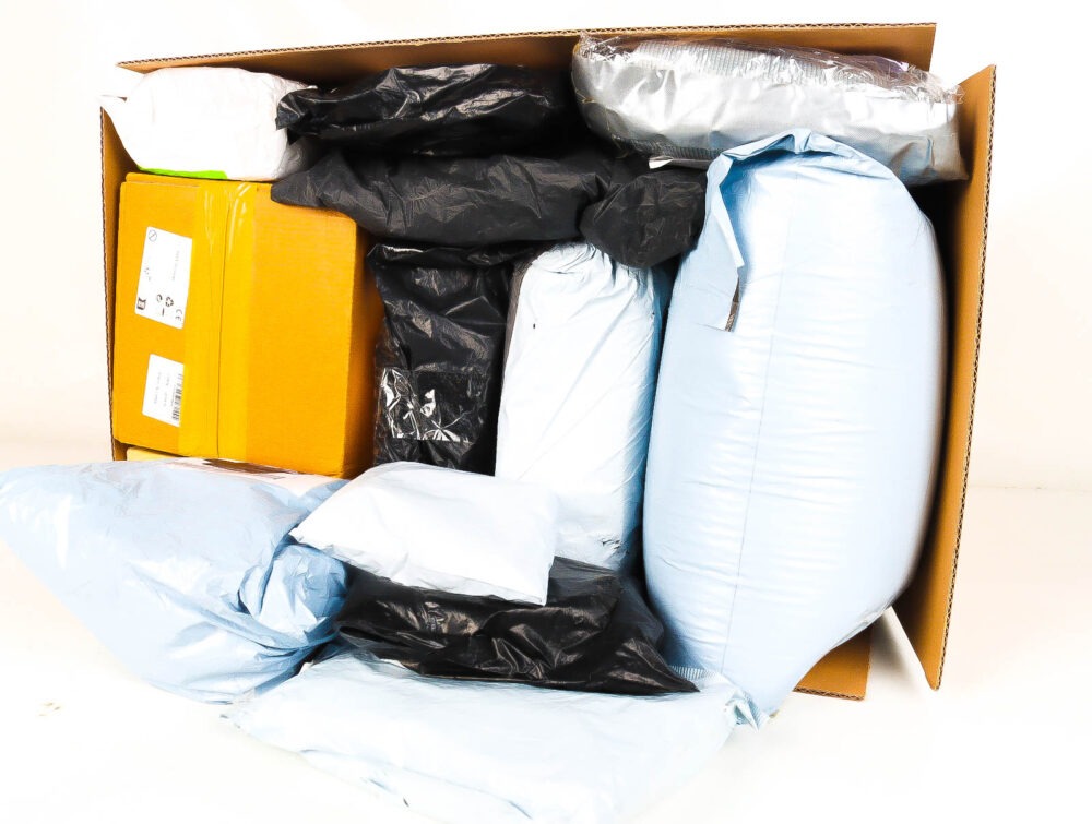 XL Doos met Verloren & Retour Postpakketten