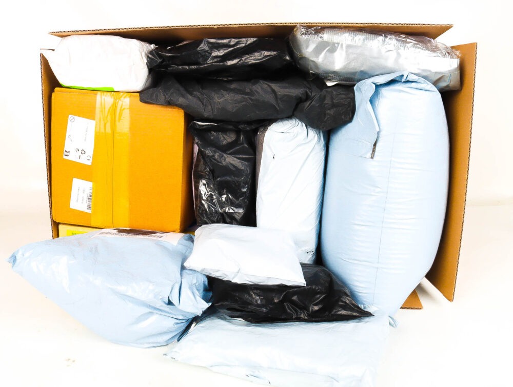 XL Doos met Verloren & Retour Postpakketten