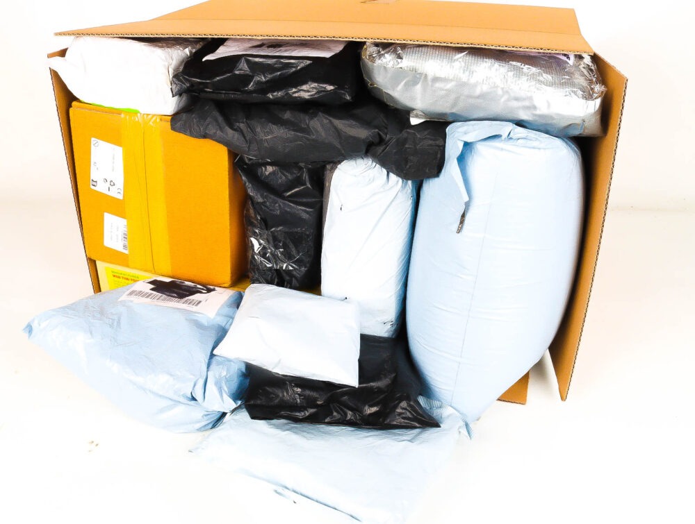 XL Doos met Verloren & Retour Postpakketten