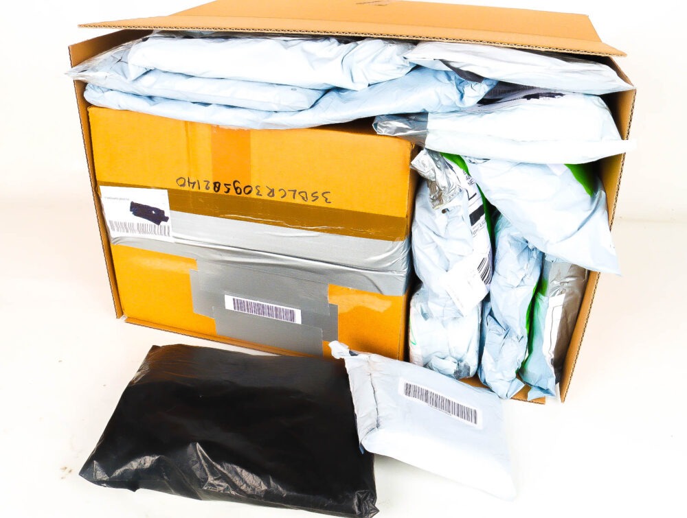 XL Doos met Verloren & Retour Postpakketten