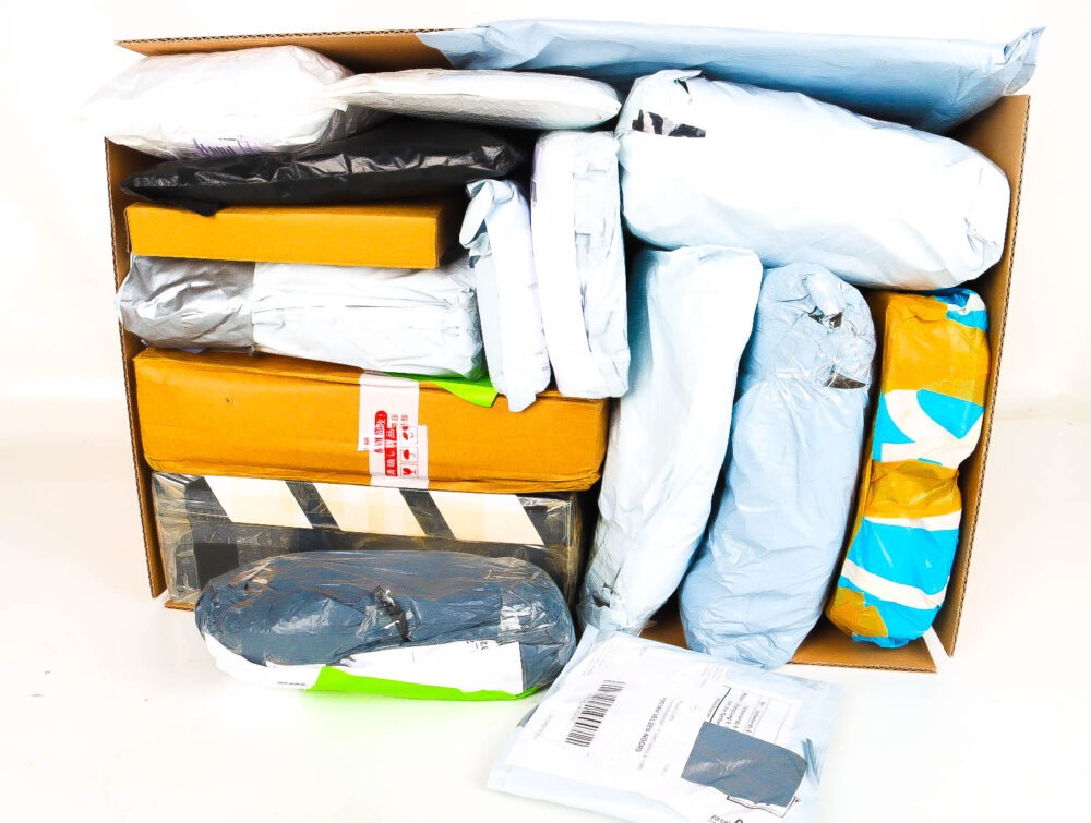 XL Doos met Verloren & Retour Postpakketten