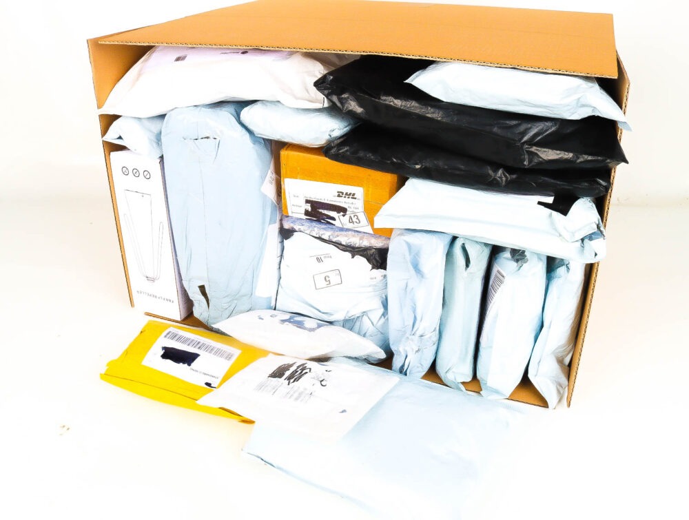 XL Doos met Verloren & Retour Postpakketten