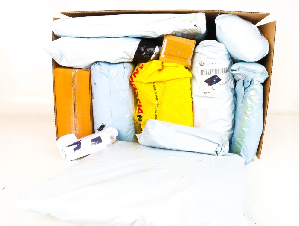 XL Doos met Verloren & Retour Postpakketten