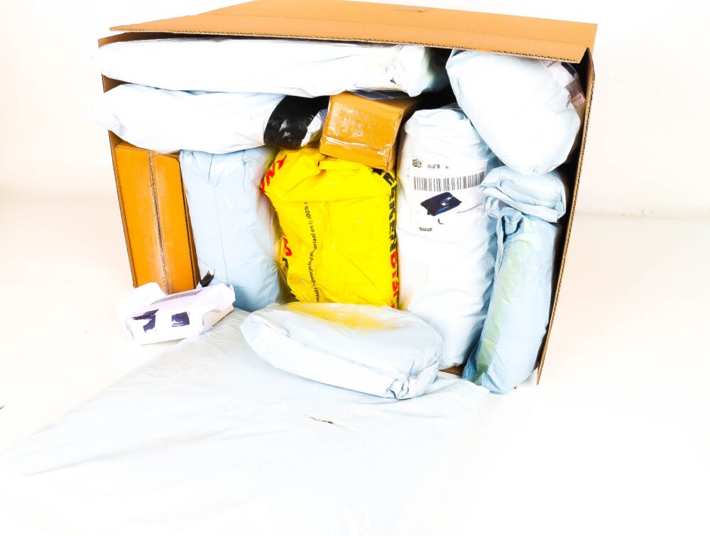 XL Doos met Verloren & Retour Postpakketten