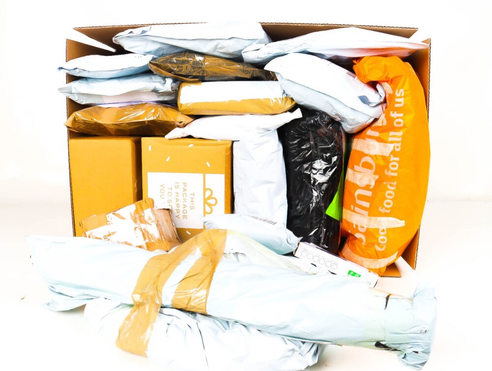 XL Doos met Verloren & Retour Postpakketten