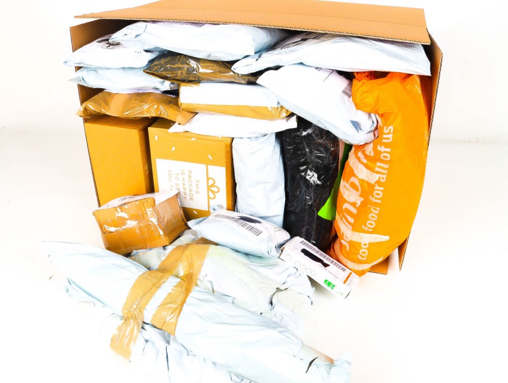 XL Doos met Verloren & Retour Postpakketten