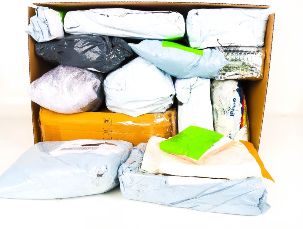 XL Doos met Verloren & Retour Postpakketten