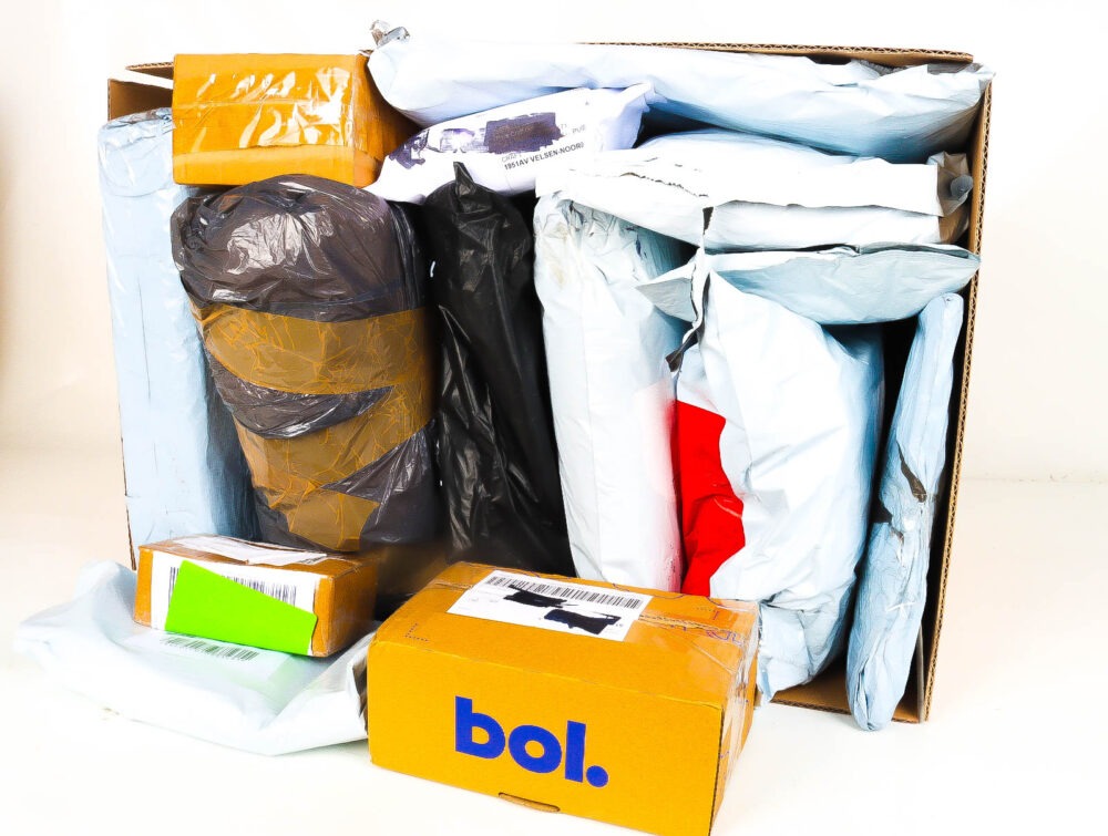 XL Doos met Verloren & Retour Postpakketten