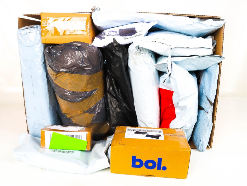 XL Doos met Verloren & Retour Postpakketten