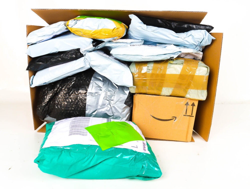 XL Doos met Verloren & Retour Postpakketten