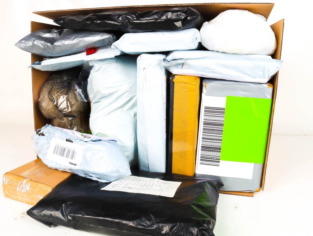 XL Doos met Verloren & Retour Postpakketten