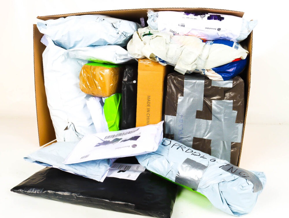 XL Doos met Verloren & Retour Postpakketten