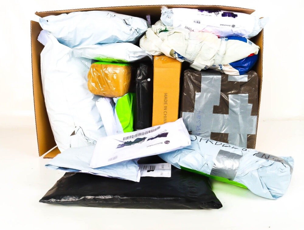 XL Doos met Verloren & Retour Postpakketten