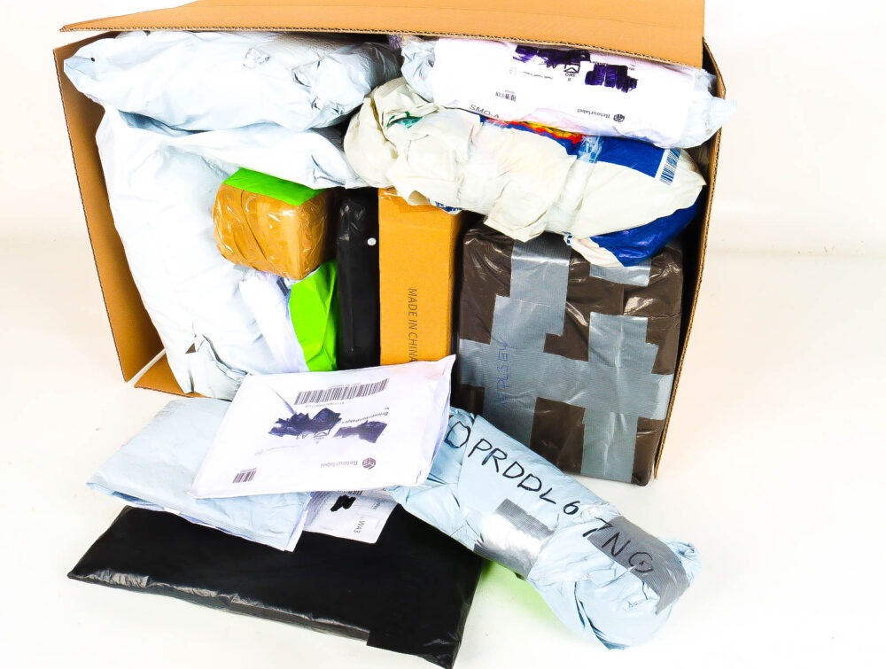 XL Doos met Verloren & Retour Postpakketten
