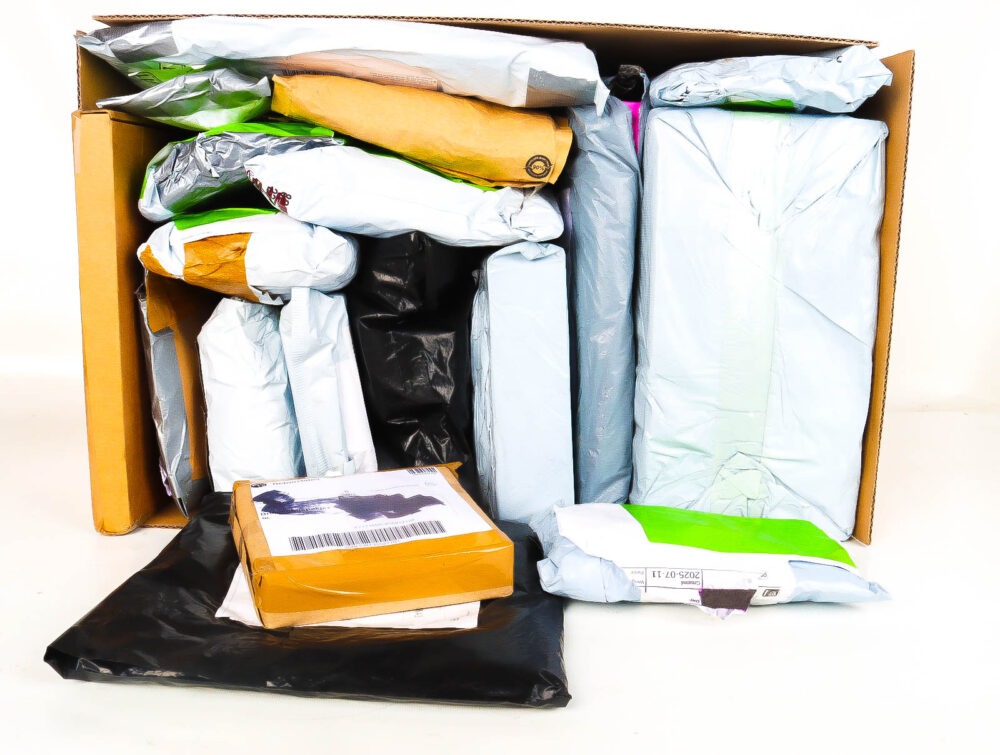 XL Doos met Verloren & Retour Postpakketten