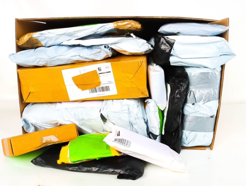 XL Doos met Verloren & Retour Postpakketten