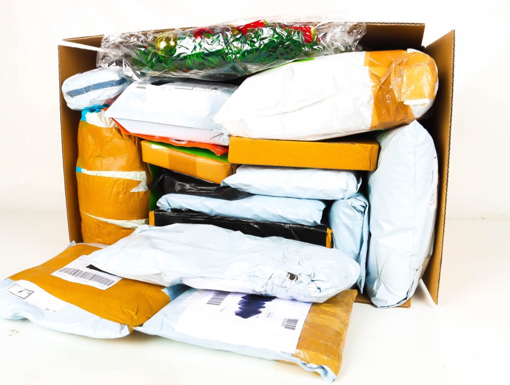 XL Doos met Verloren & Retour Postpakketten