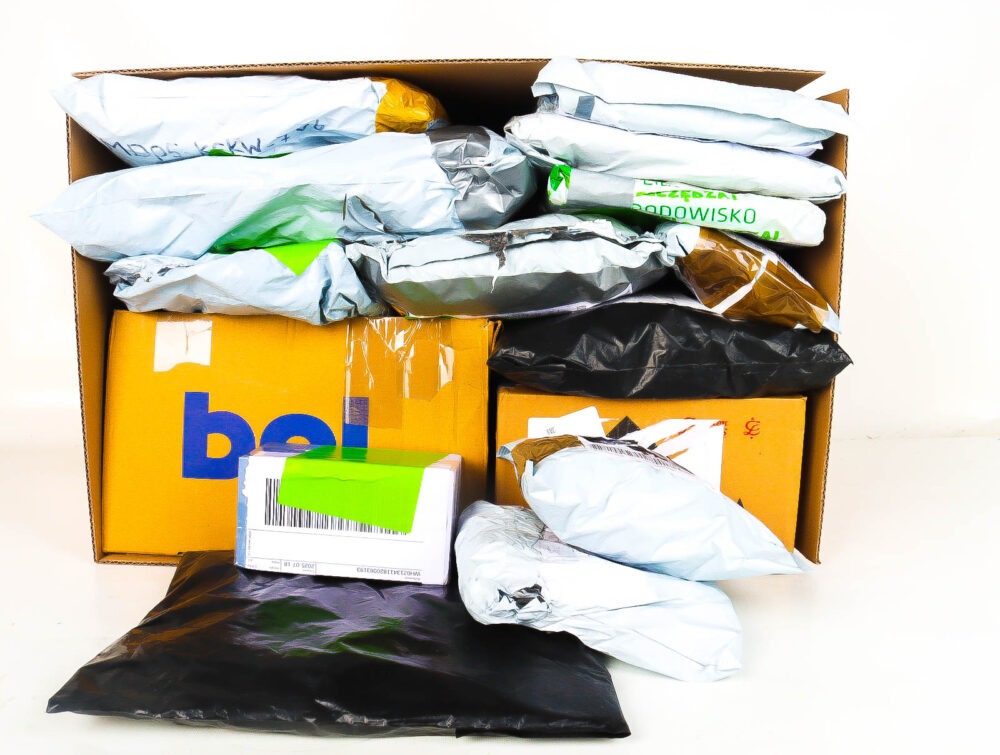 XL Doos met Verloren & Retour Postpakketten