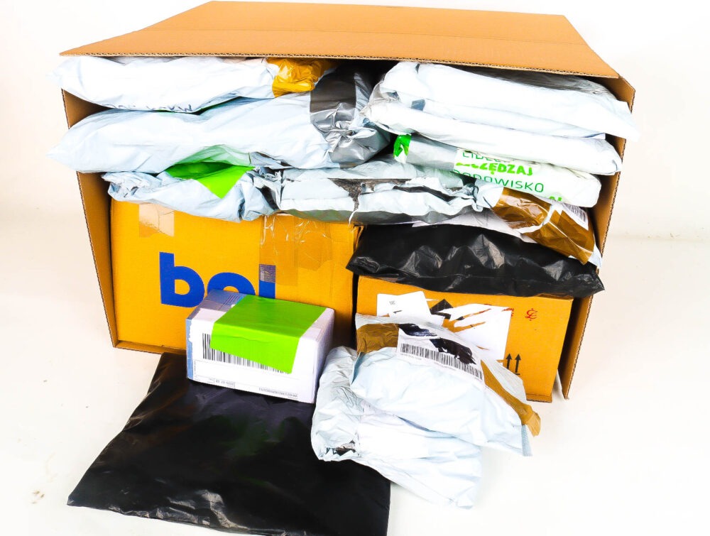 XL Doos met Verloren & Retour Postpakketten