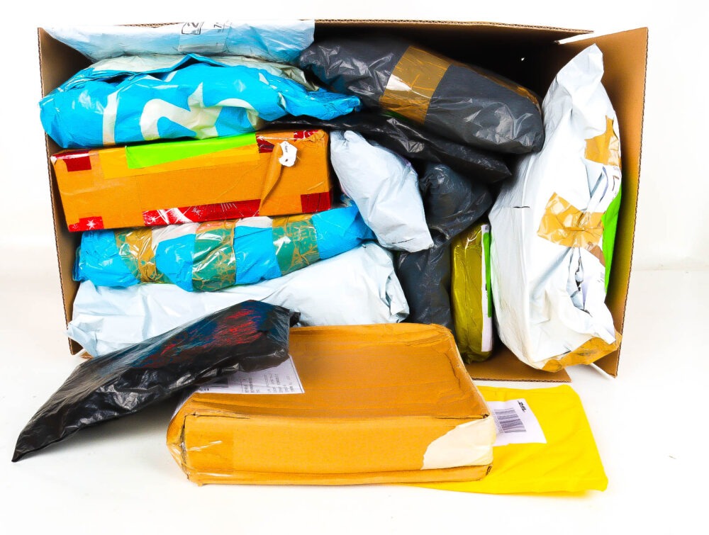 XL Doos met Verloren & Retour Postpakketten