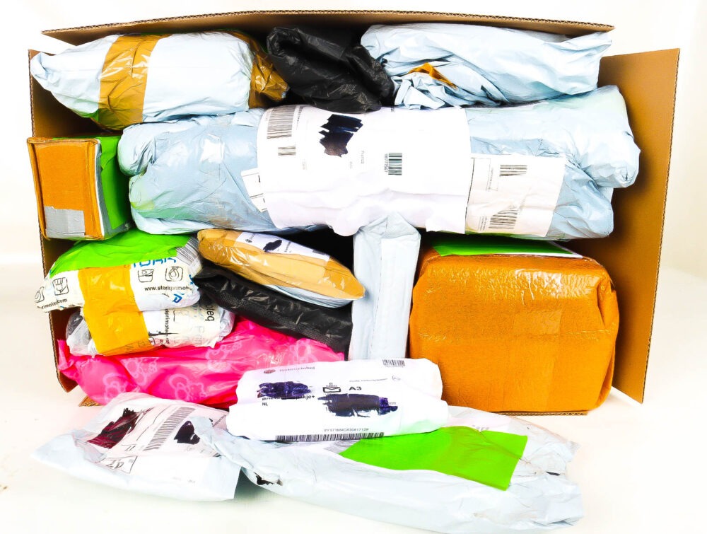 XL Doos met Verloren & Retour Postpakketten