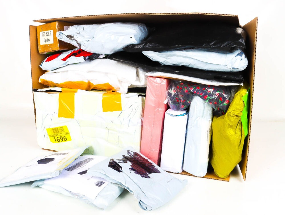 XL Doos met Verloren & Retour Postpakketten
