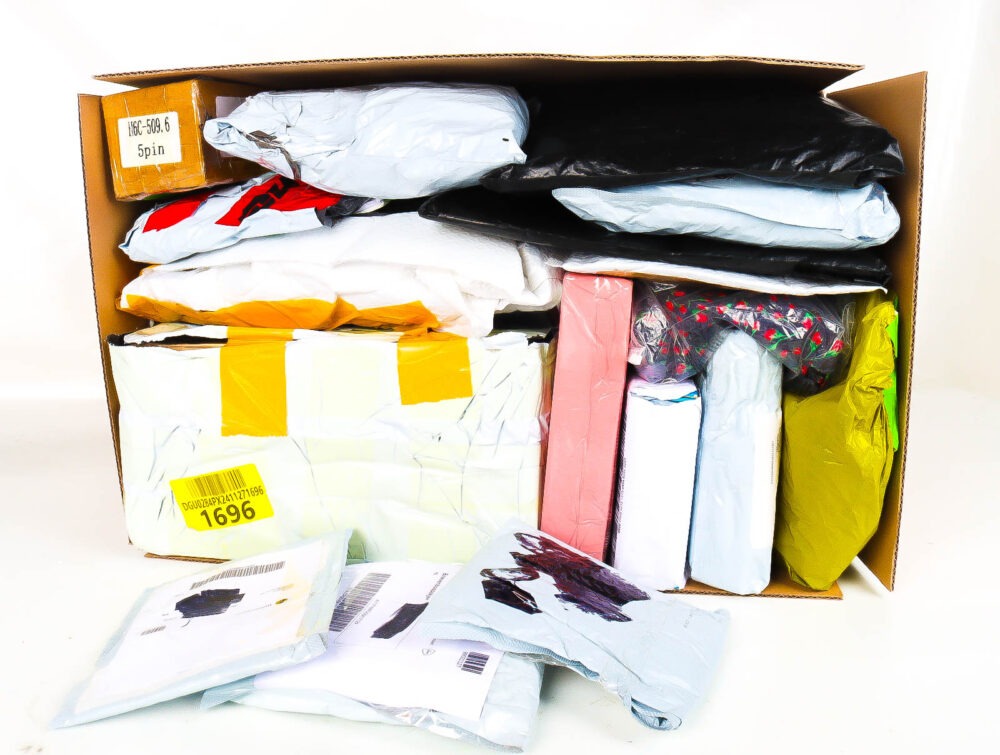 XL Doos met Verloren & Retour Postpakketten