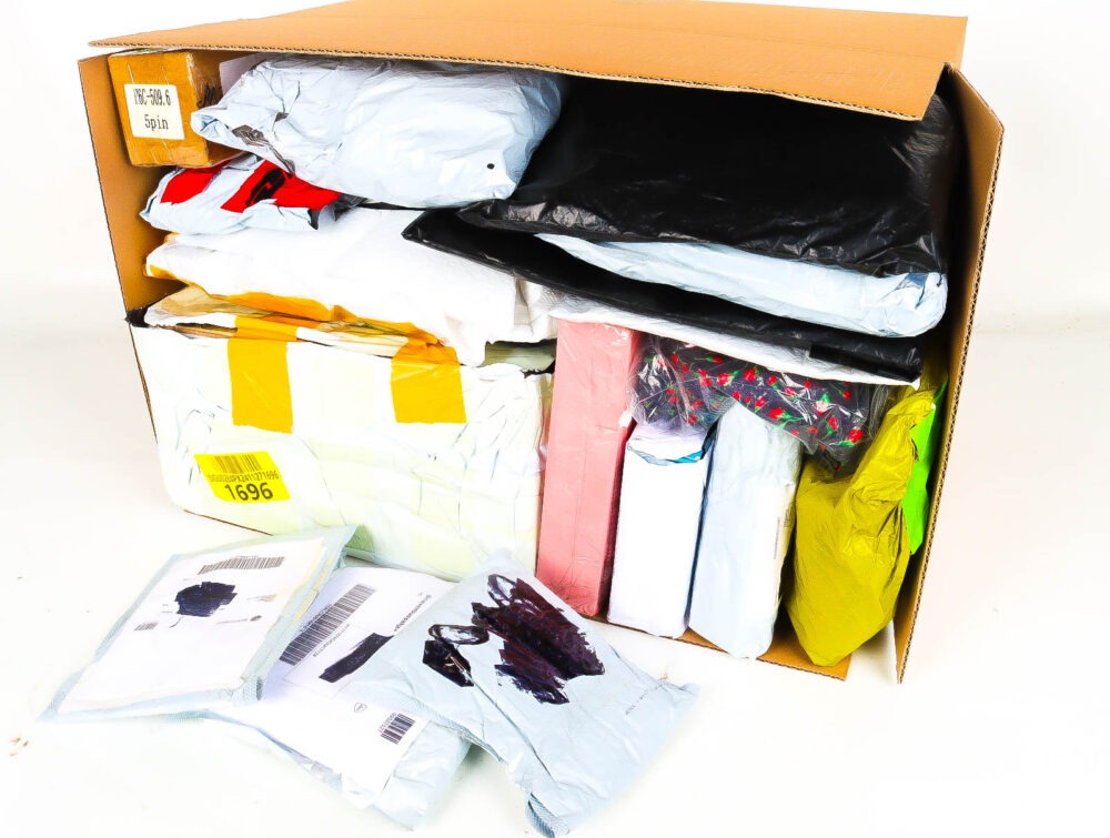 XL Doos met Verloren & Retour Postpakketten