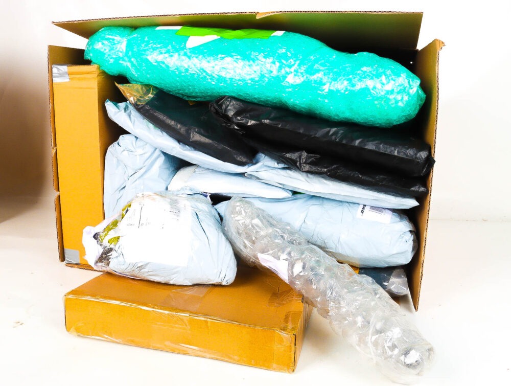 XL Doos met Verloren & Retour Postpakketten