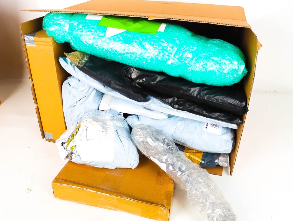 XL Doos met Verloren & Retour Postpakketten