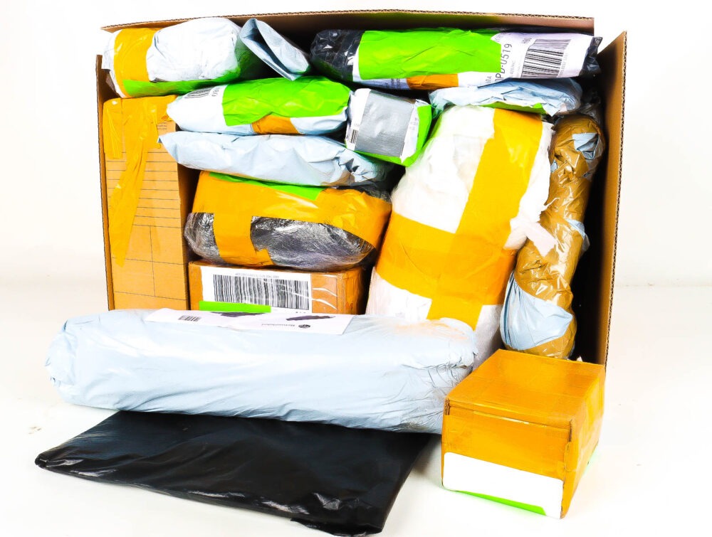 XL Doos met Verloren & Retour Postpakketten
